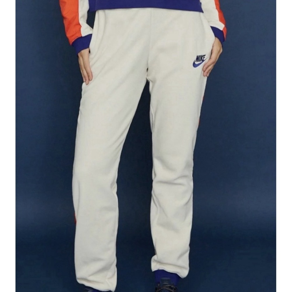 Nike‎ Sportswear Polar Jogger Pants Cream Red CJ4934-271 Women's Size S New 07